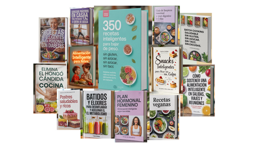 "350 Recetas Inteligentes: Para Bajar de Peso, Sin  Gluten, Sin Azúcar, Sin TACC"